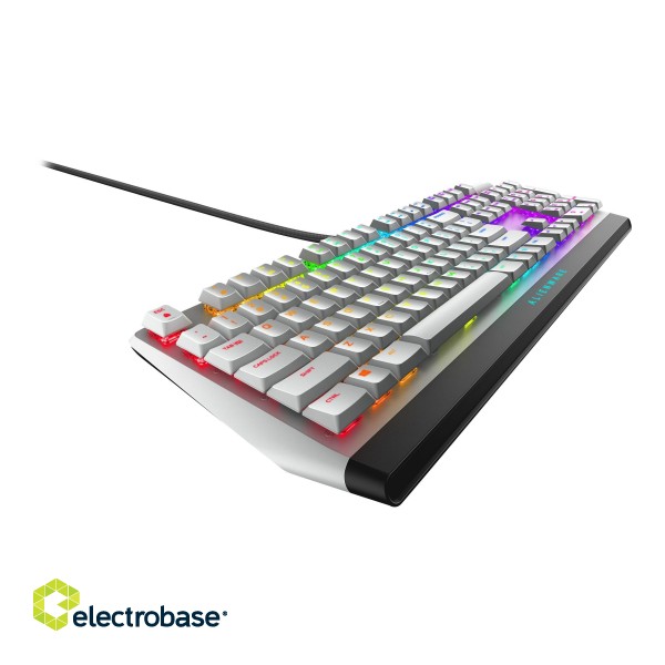 Dell | Alienware Gaming Keyboard | AW510K | Mechanical Gaming Keyboard | Wired | EN | Black/Silver | USB | English | 910 g image 3