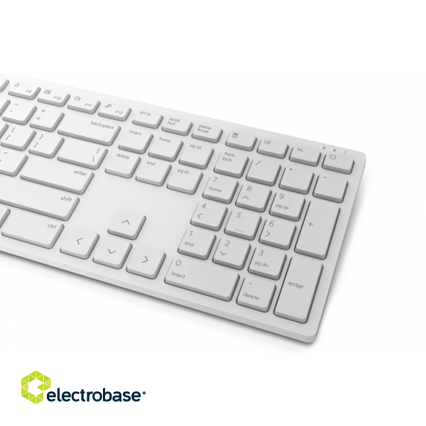 Dell | Keyboard and Mouse | KM5221W Pro | Keyboard and Mouse Set | Wireless | Mouse included | RU | White | 2.4 GHz фото 7