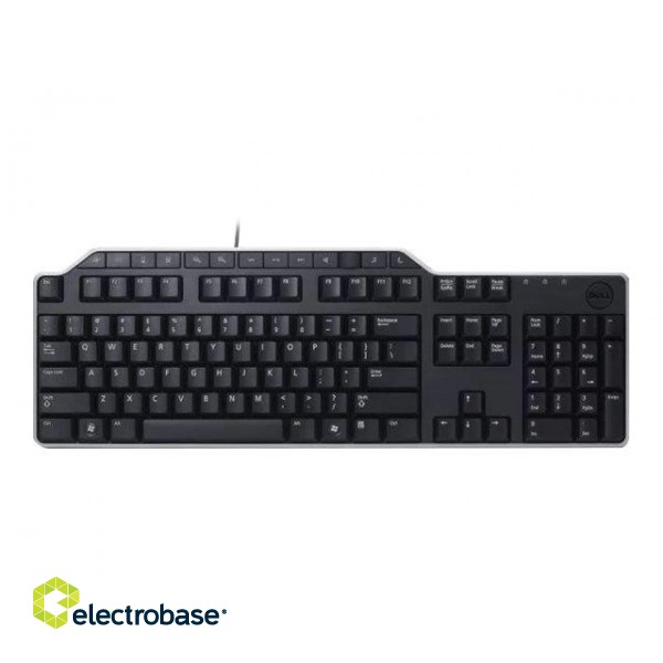 Dell | Keyboard | KB-522 | Multimedia | Wired | RU | Black | USB 2.0 | Numeric keypad image 4