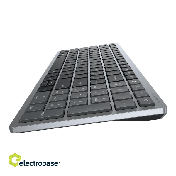 Dell | Keyboard | KB740 | Keyboard | Wireless | US | Titan Gray | 2.4 GHz paveikslėlis 6