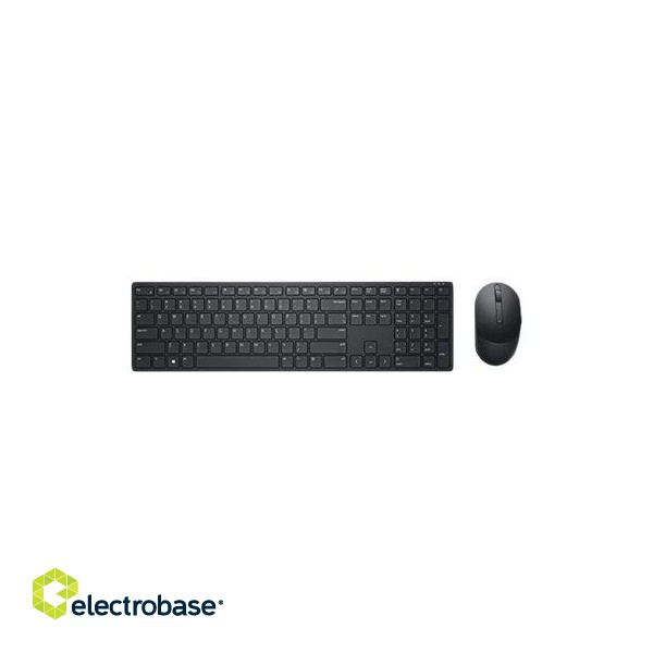 Dell | Pro Keyboard and Mouse (RTL BOX) | KM5221W | Keyboard and Mouse Set | Wireless | Batteries included | RU | Black | Wireless connection фото 2
