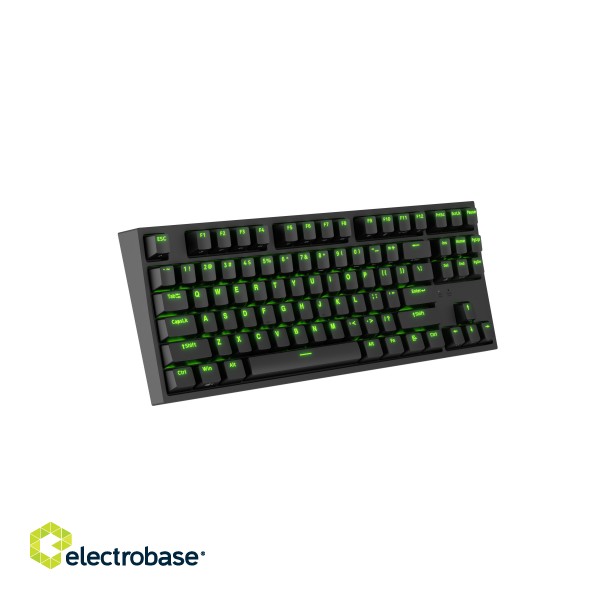 Genesis | Mechanical Gaming Keyboard | THOR 404 TKL RGB | Black | Mechanical Gaming Keyboard | Wired | US | USB Type-A | 1005 g | Kailh Box Brown V2 фото 8