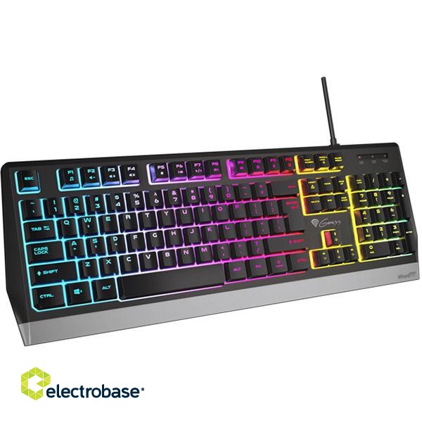 Genesis | Rhod 300 RGB | Black | Gaming keyboard | Wired | RGB LED light | US | 1.75 m image 7