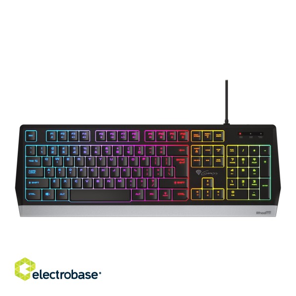 Genesis | Rhod 300 RGB | Black | Gaming keyboard | Wired | RGB LED light | US | 1.75 m image 6