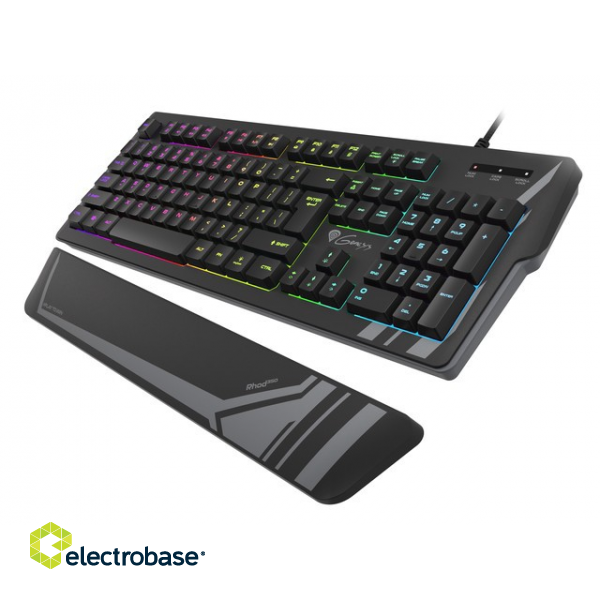 Genesis | Rhod 350 RGB | Black | Gaming keyboard | Wired | RGB LED light | RU | 805 g paveikslėlis 5