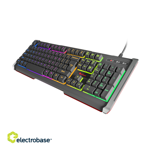 Genesis | Rhod 400 RGB | Gaming keyboard | Wired | RGB LED light | US image 1