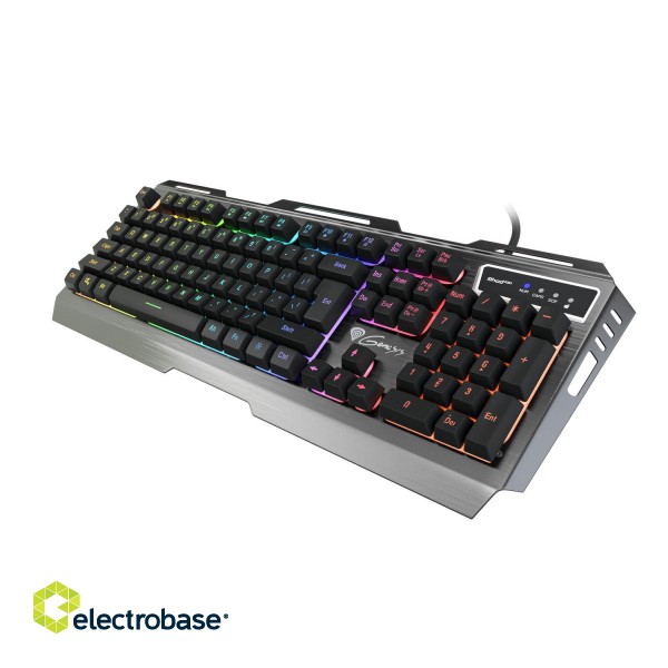 Genesis | Rhod 420 | Gaming keyboard | Wired | RGB LED light | US | 1.6 m | Black image 7