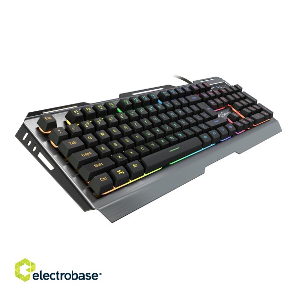Genesis | Rhod 420 | Gaming keyboard | Wired | RGB LED light | US | 1.6 m | Black image 6