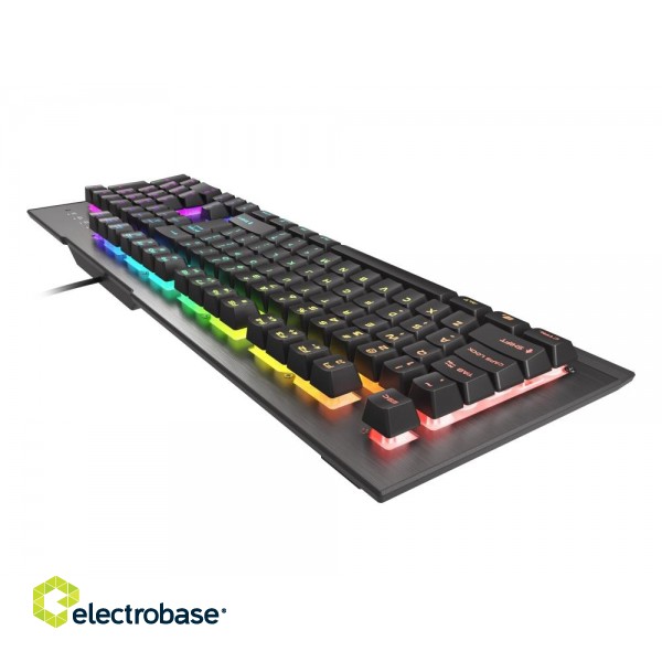 Genesis | Rhod 500 | Silver/Black | Gaming keyboard | Wired | RGB LED light | US | m image 2