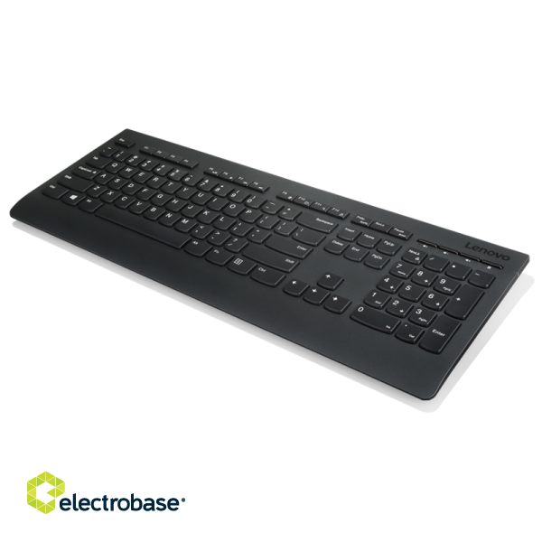 Lenovo | Professional | Professional Wireless Keyboard and Mouse Combo - US English with Euro symbol | Keyboard and Mouse Set | Wireless | Mouse included | US | Black | US English | Numeric keypad | Wireless connection фото 3