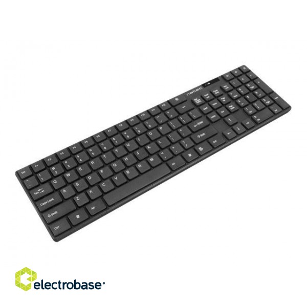 Natec | Keyboard and Mouse | Stringray 2in1 Bundle | Keyboard and Mouse Set | Wireless | Batteries included | US | Black | Wireless connection фото 5