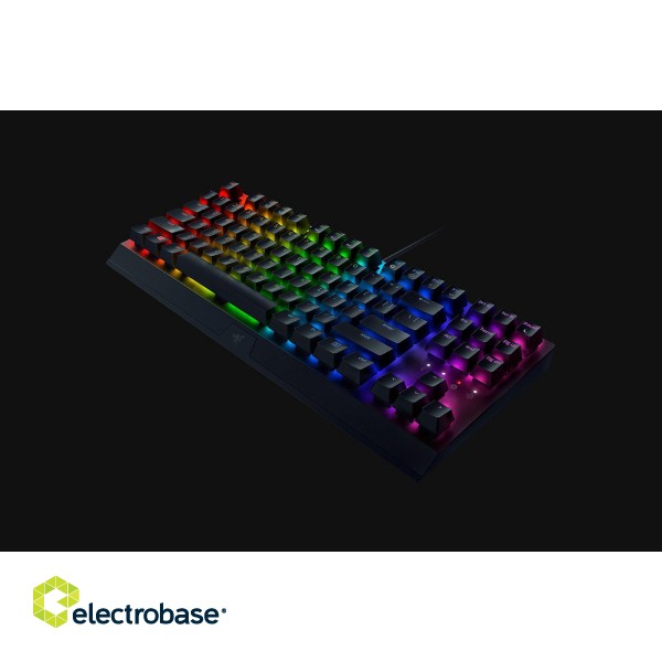 Razer | BlackWidow V3 | Black | Gaming keyboard | Wired | RGB LED light | US image 4