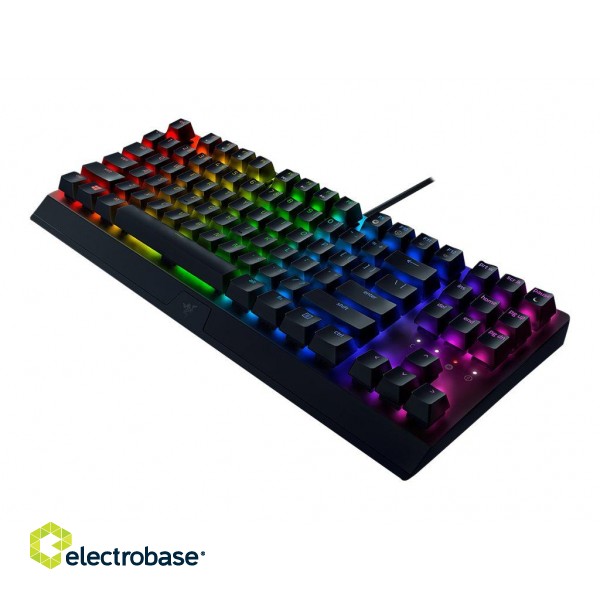 Razer | BlackWidow V3 | Black | Gaming keyboard | Wired | RGB LED light | US image 2