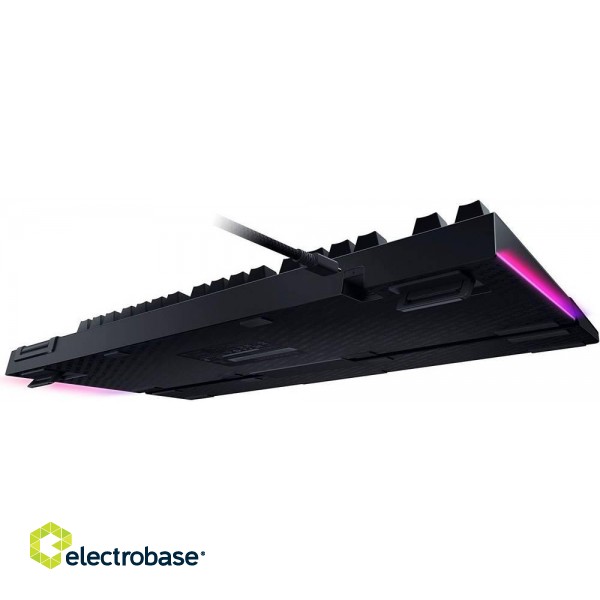 Razer | BlackWidow V4 | Mechanical Gaming keyboard | Wired | RGB LED light | US | Black | Yellow Switches image 6