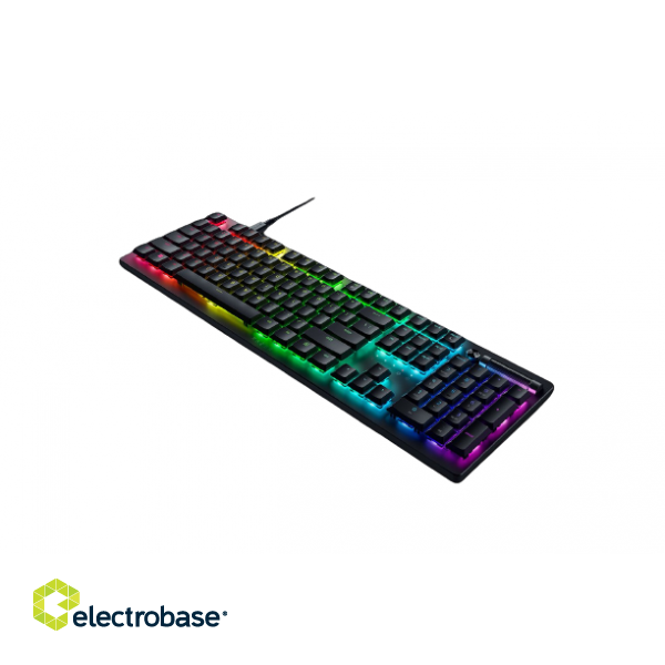 Razer | Deathstalker V2 | Black | Gaming keyboard | Wired | RGB LED light | NORD image 3
