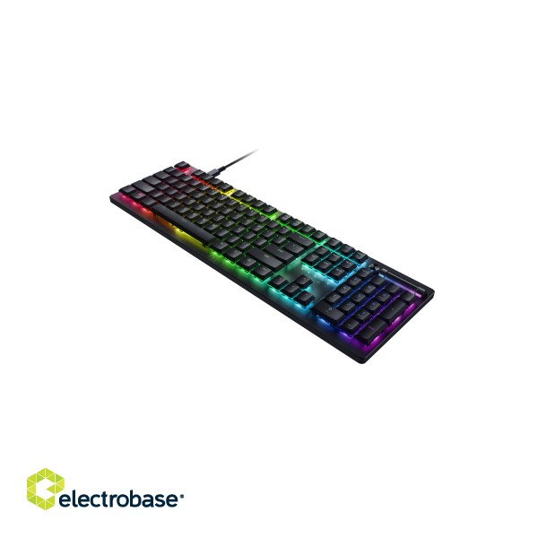 Razer | Deathstalker V2 | Black | Gaming Keyboard | Wired | RGB LED light | RU | Linear Optical Switch paveikslėlis 2