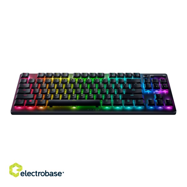 Razer | Gaming Keyboard | Deathstalker V2 Pro Tenkeyless | Gaming Keyboard | Wireless | RGB LED light | US | Bluetooth | Black | Optical Switches (Linear) | Wireless connection image 3