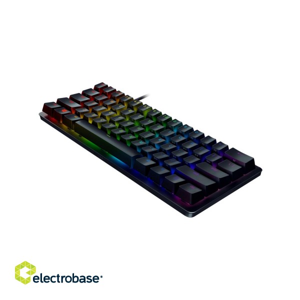 Razer | Huntsman Mini 60% | Black | Gaming keyboard | Wired | Opto-Mechanical | RGB LED light | NORD image 5