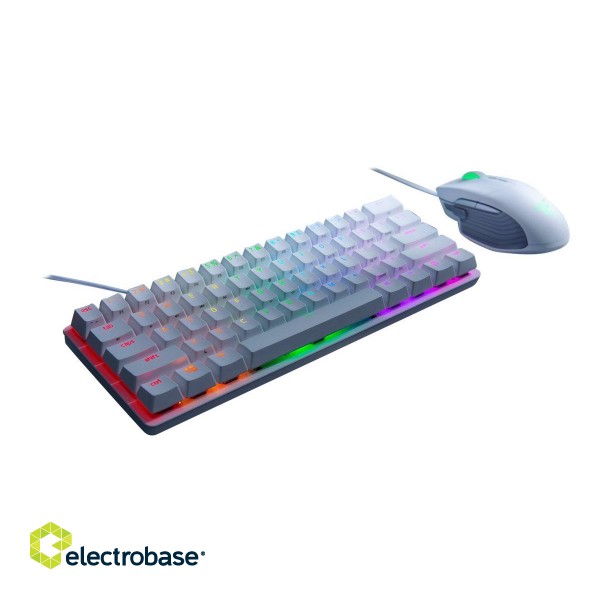 Razer | Huntsman Mini 60% | Mercury | Gaming keyboard | Wired | Optical | RGB LED light | US image 2