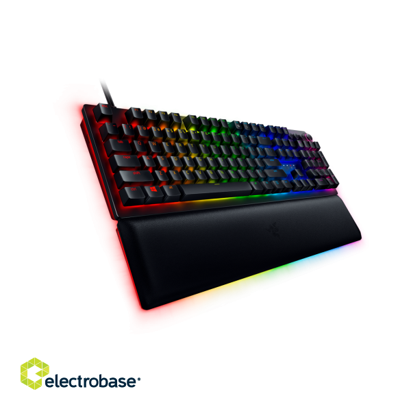Razer | Huntsman V2 | Black | Gaming keyboard | Wired | Optical | RGB LED light | US image 1