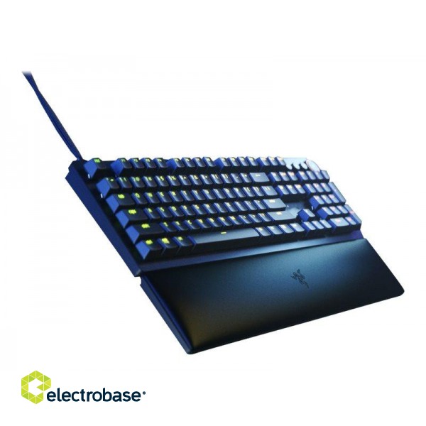 Razer | Huntsman V2 Optical Gaming Keyboard | Gaming Keyboard | Wired | RGB LED light | US | Black | Numeric keypad | Linear Red Switch image 4