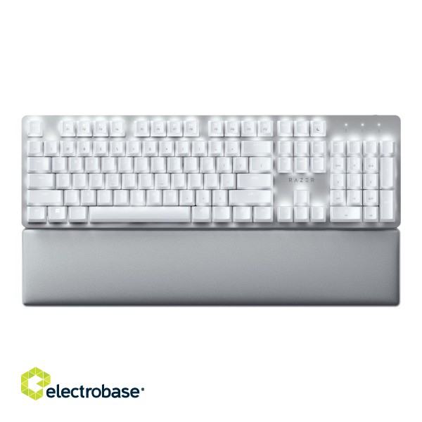 Razer | Mechanical Keyboard | Pro Type Ultra | Mechanical Gaming Keyboard | Wireless/Wired | US | White | Wireless connection image 6