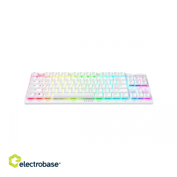 Razer | Optical Keyboard | Deathstalker V2 Pro | Gaming keyboard | Wireless | RGB LED light | US | White | Red Switch | Wireless connection фото 3