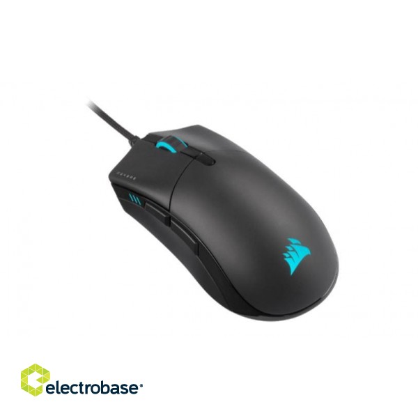 Corsair | Champion Series Gaming Mouse | SABRE RGB PRO | Wired | Optical | Gaming Mouse | Black | Yes image 1