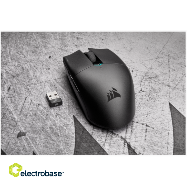 Corsair | Gaming Mouse | KATAR PRO | Wireless Gaming Mouse | Optical | Gaming Mouse | Black | Yes image 8