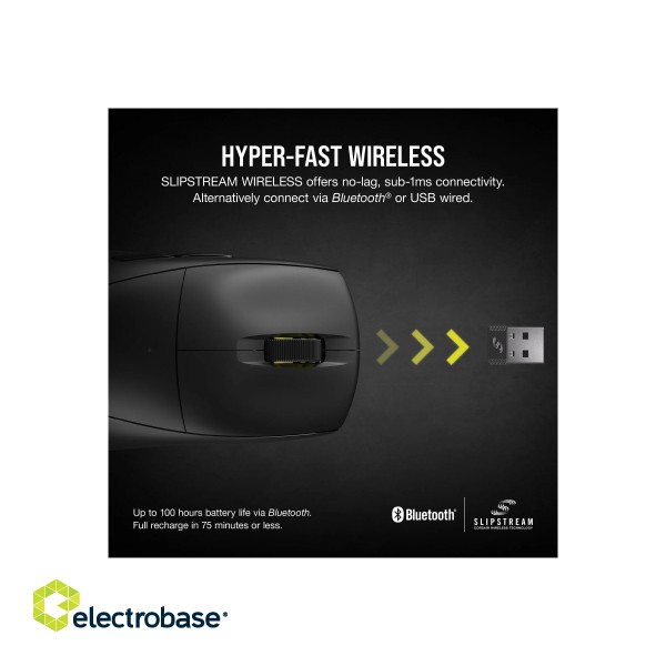 Corsair | Gaming Mouse | M75 AIR | Wireless | Bluetooth paveikslėlis 8