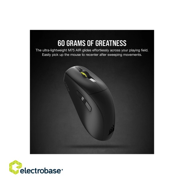 Corsair | Gaming Mouse | M75 AIR | Wireless | Bluetooth paveikslėlis 6