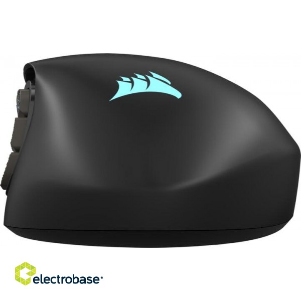 Corsair | Gaming Mouse | SCIMITAR ELITE RGB | Wireless Gaming Mouse | Optical | Gaming Mouse | Black | Yes paveikslėlis 8