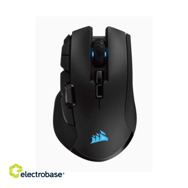 Corsair | IRONCLAW RGB WIRELESS | Wireless / Wired | Optical | Gaming Mouse | Black | Yes paveikslėlis 4