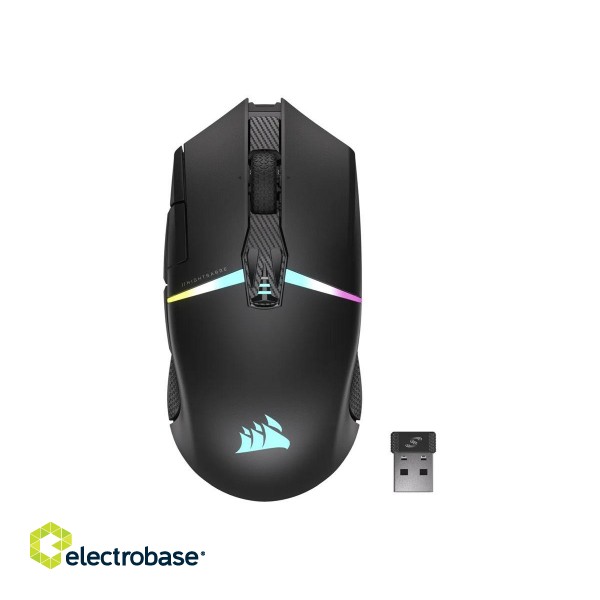 Corsair | Gaming Mouse | NIGHTSABRE RGB | Wireless | Bluetooth paveikslėlis 1