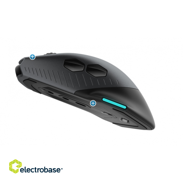 Dell | Alienware Gaming Mouse | AW610M | Wireless wired optical | Gaming Mouse | Dark Grey paveikslėlis 7