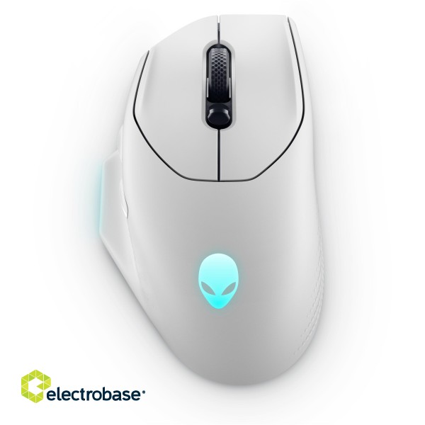 Dell | Gaming Mouse | AW620M | Wired/Wireless | Alienware Wireless Gaming Mouse | Lunar Light paveikslėlis 2