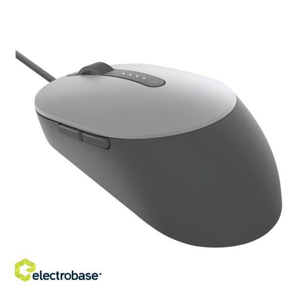 Dell | Laser Mouse | MS3220 | wired | Wired - USB 2.0 | Titan Grey image 2