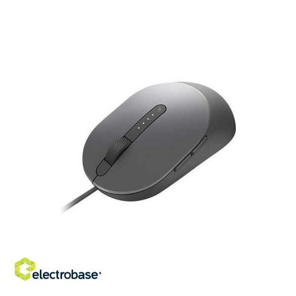 Dell | Laser Mouse | MS3220 | wired | Wired - USB 2.0 | Titan Grey paveikslėlis 4