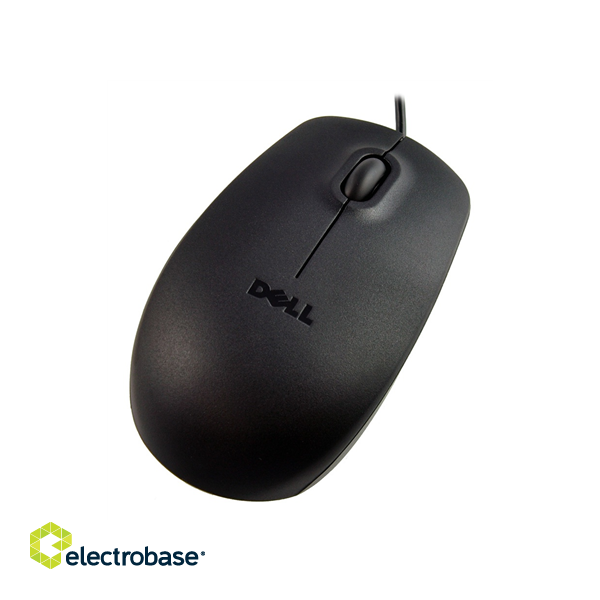 Dell | Mouse | MS116 | Optical | Wired | Black paveikslėlis 1