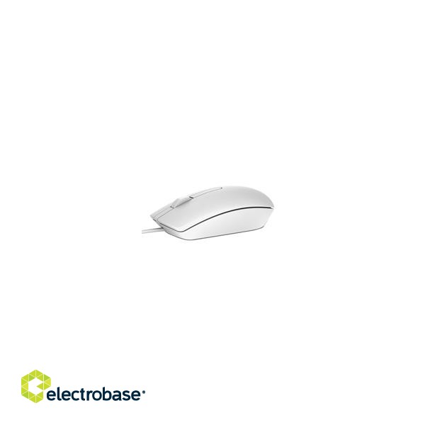 Dell | Optical Mouse | MS116 | wired | White image 1