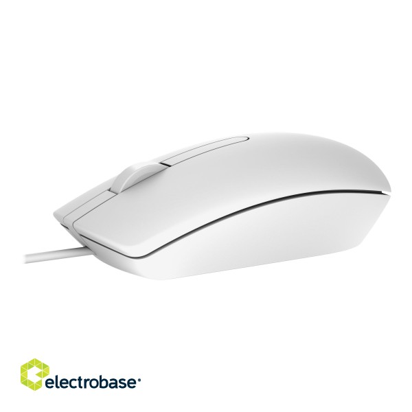 Dell | Optical Mouse | MS116 | wired | White фото 2