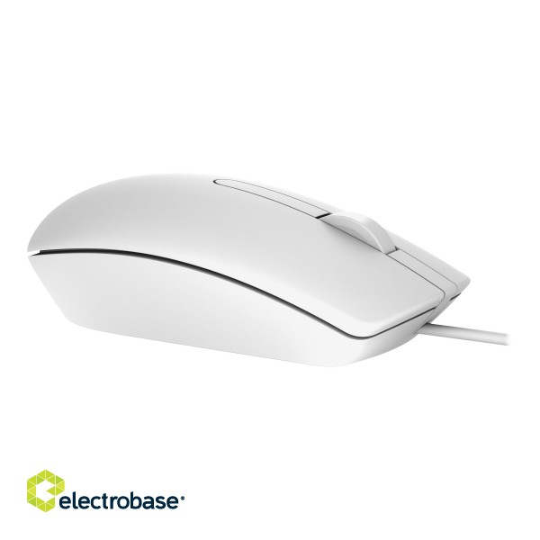 Dell | Optical Mouse | MS116 | wired | White image 3