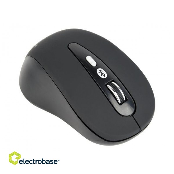 Gembird | 6-button wireless optical mouse | MUSW-6B-01 | Optical mouse | USB | Black paveikslėlis 1
