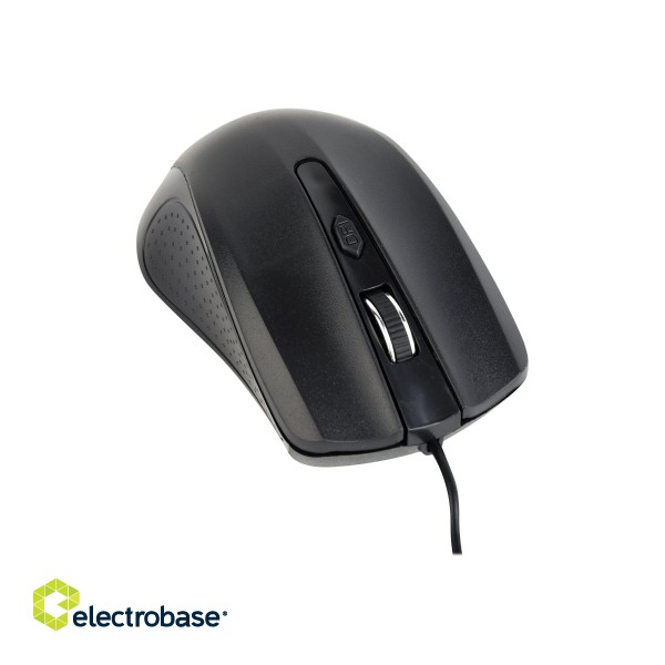 Gembird | MUS-4B-01 | Optical Mouse | USB | Black paveikslėlis 4