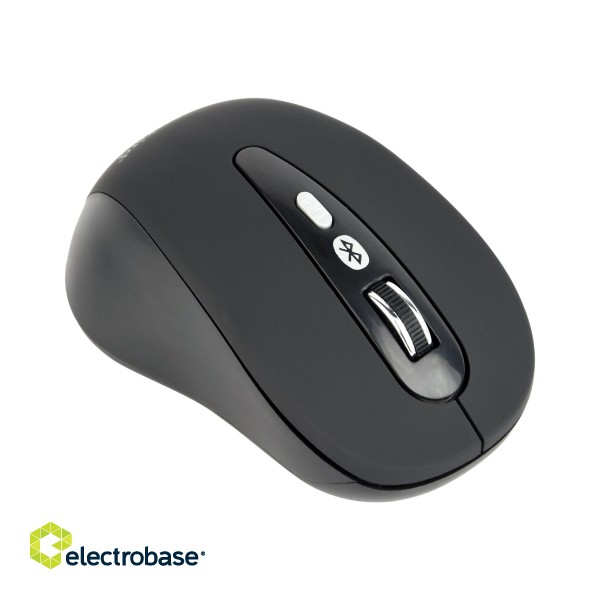 Gembird | MUSWB-6B-01 | Optical Mouse | Bluetooth v.3.0 | Black paveikslėlis 4