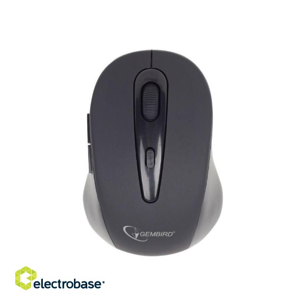 Gembird | MUSWB2 | 6 button | Optical Bluetooth mouse | Black paveikslėlis 2