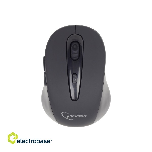Gembird | MUSWB2 | 6 button | Optical Bluetooth mouse | Black paveikslėlis 3