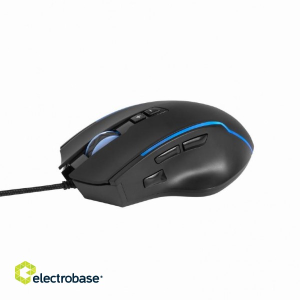 Gembird | USB gaming RGB backlighted mouse | MUSG-RAGNAR-RX300 | Optical mouse | Black paveikslėlis 4