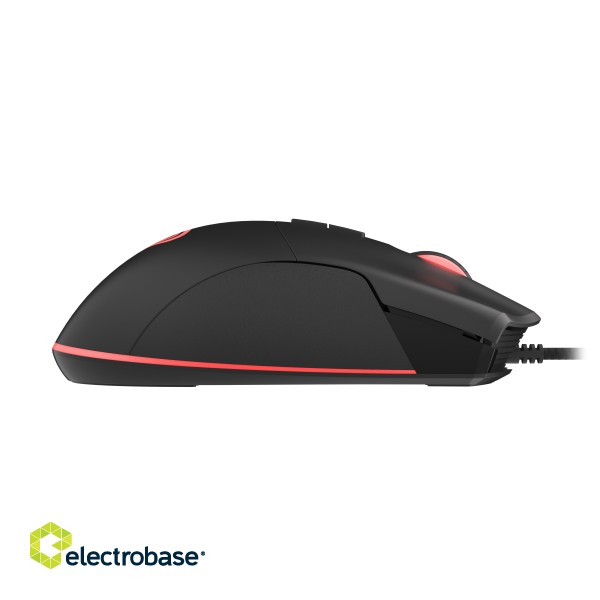 Genesis | Gaming Mouse | Krypton 290 | Wired | Optical | Gaming Mouse | USB 2.0 | Black | Yes image 5