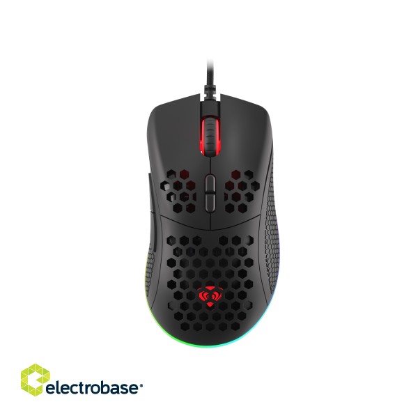 Genesis | Gaming Mouse with Software | Krypton 550 | Wired | Optical | Gaming Mouse | Black | Yes image 1